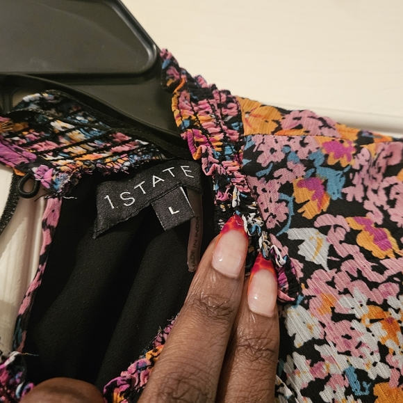 Colorful mini dress - Picture 2 of 2